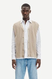 Lewis Cardigan Vest 10490 - Pure Cashmere